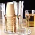 thumbnail image 4 of EGNMCR Kitchen Utensils Set, Paper Cup Holders Disposable Cup Holders Acrylic Cup Storage Rack Home Coffee Tea Cup Holders Multifunctional Storage Cup Holders Disposable Cup Holder, 4 of 6
