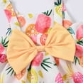 thumbnail image 4 of Robe Bébé Robe Tutu pour Bébé Fille Robe d'Été Sans Manches pour Fille avec Chapeaux Deux Pièces Robe de Fée Tout-Petit 1-2 Ans, 4 of 8