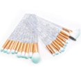 thumbnail image 4 of 20 Crystal Shiny Diamond Eye Makeup Brush Set Glitter Transparent, 4 of 5