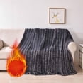 thumbnail image 1 of Suncoda Blanket, Solid Colour Flannel Rabbits Hair Blanket Nap Cover Blanket Heavy Sofa Blanket Velvet Blanket, 1 of 8