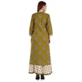 thumbnail image 4 of Phagun Ensemble Kurti et Jupe Ethnique Indien en Coton pour Femmes Tenue de Fête Robe Imprimée Tenue Traditionnelle, 4 of 7
