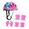 thumbnail image 3 of Quzzie Kids Sport Protective Gear Multipurpose Adjustable Kids Bike Helmet Set for Bike Pink, 3 of 8