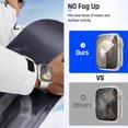 thumbnail image 4 of XiHAMA Waterproof Case Compatible with Apple Watch SE (2nd Gen) Series 6 5 4 Screen Protector, Tempered Glass Hard PC Bumper Face Cover, 4 of 7