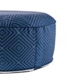 thumbnail image 3 of Inflatable Ottoman - Navy Geo, 3 of 6