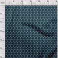 thumbnail image 2 of oneOone Georgette Viscose Fabric Honeycomb Geometric Sashiko Print Fabric by Yard 42 Inch Wide, 2 of 4