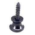 thumbnail image 3 of Guitar Ukulele Mandolin Strap Button Locks Secure Screw Black Gold Silver Parts, 3 of 6