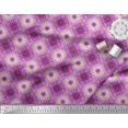 thumbnail image 2 of Soimoi polyester Crepe Fabric Check Tie-Dye Printed Craft Fabric by the Yard 52 Inch Wide, 2 of 3