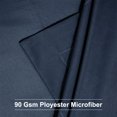 thumbnail image 2 of PiccoCasa Soft 1800 Microfiber Oxford Pillowcases 2Pcs, King Navy, 2 of 7