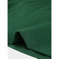 thumbnail image 5 of INSPIRE CHIC Hauts Décontractés pour Femmes à Encolure Carrée Manches 3/4 en Maille Vert Foncé TP, 5 of 5