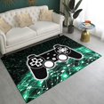 thumbnail image 1 of Gaming Carpet Square Rugs 3D Gamer Area Rug for Boys Room Gamepad Controller Door pad for Bedroom Living Room Floor Mats, Colorful 80*160cm, 1 of 1