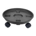 thumbnail image 2 of tamizeot Soucoupe pour Plante Support Roulant pour Plante avec Roues Polyvalentes pour Intérieur Extérieur 40cm Noir 30cm, 2 of 6