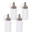 thumbnail image 2 of S SERENABLE 4Pcs Small Bottles Portable Food Storage Container Seasoning Bottles Bottle Gray, 2 of 9