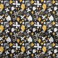 thumbnail image 1 of oneOone Polyester Spandex Yellow Fabric Poker Card Fabric For Sewing Printed Craft Fabric By The Yard 56 Inch Wide, 1 of 4