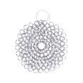 thumbnail image 2 of Chainmail Scrubber, Stainless Steel Chainmail Scrubber with Hanging Ring - Non-Stick Skillet & Bbq Grill Cleaner, Rust-Resistant & Durable, Round Pot Cookware Essential, Stainless Steel Pot Cleaner, 2 of 8