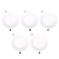 thumbnail image 2 of 10 Pcs Assiettes Rondes en Papier Support de Garde-Manger Ménager Manger Camping Anniversaire Ensemble de Vaisselle Empilable Randonnée Sac à Dos Vaisselle Accessoires pour Campeurs 8 Pouces, 2 of 7