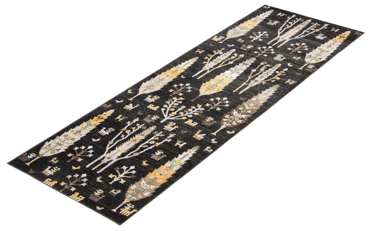 ECARPET Washable Boho Chic Area Rug for Bedroom, Living Room
