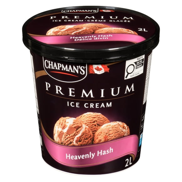 Chapman's Premium Crème Glacée Délice Divin aux Pacanes, en Bac 2L