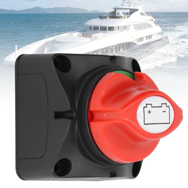 Battery Disconnect Isolator, 12-36V DC Professional Battery Switches Safe For Boat For RV