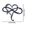 thumbnail image 3 of Harpily Home Decor Heart Wall Decoration Steel Wall Decor Metal Wal Personalized, 3 of 4