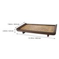 thumbnail image 4 of Miangastore Plateau Rectangulaire pour Thé, Café, Collation, Plateau de Service pour Restaurant Café, 4 of 9