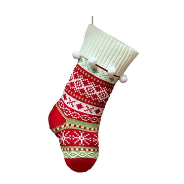 XZNGL Christmas Stockings Christmas Stockings, Big Xmas Stockings, Plaid Style With Snow