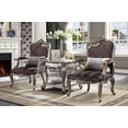 thumbnail image 2 of ACME Picardy End Table in Antique Platinum, 2 of 2