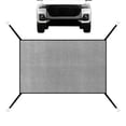 thumbnail image 2 of Lefu Bug Screen for Hood Deflector Bug Car Protective Net Barrier Mesh Cover Bug Screen (Black), 2 of 9