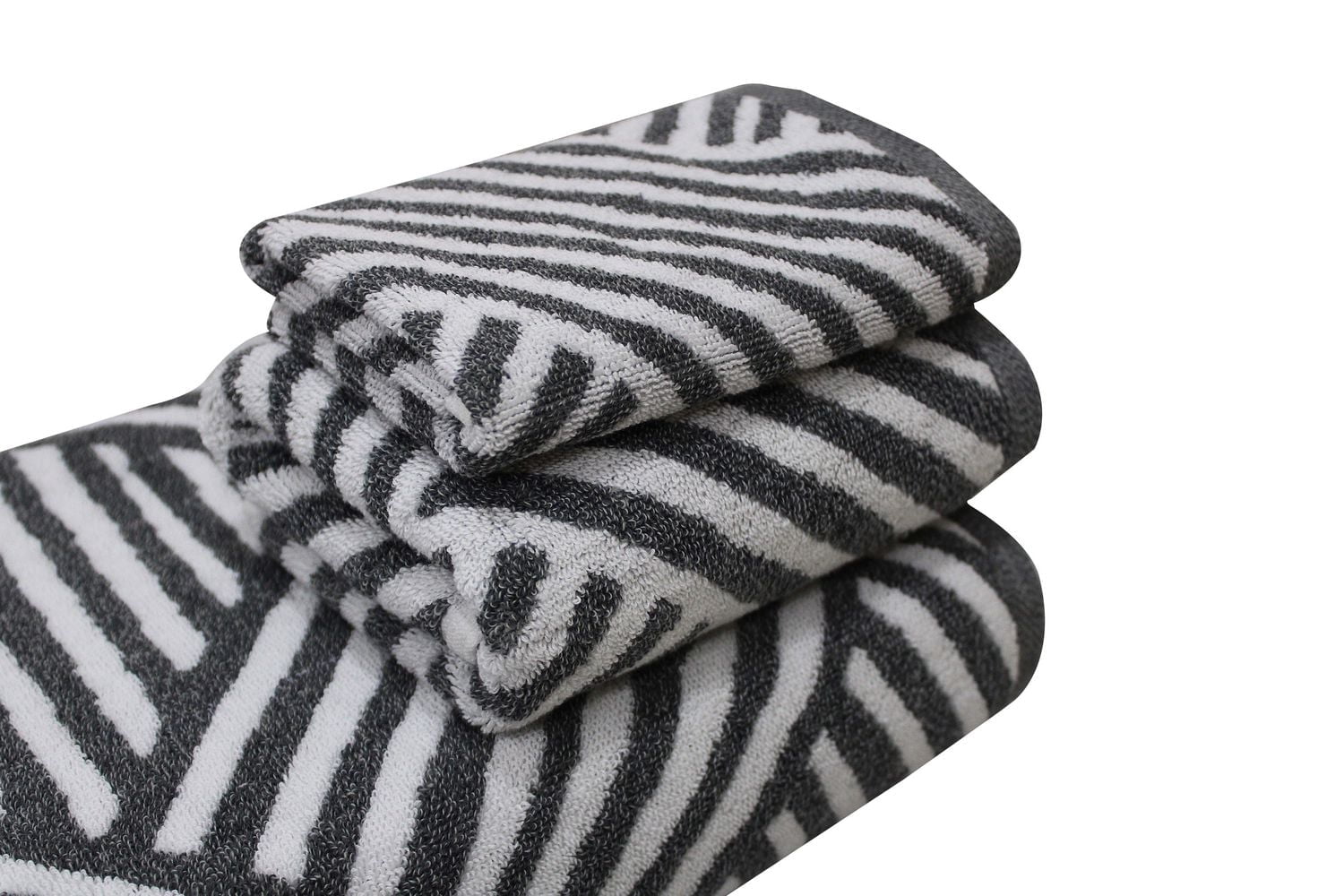 Hometrends Fashion Hand Towel, Charcoal, 1 Piece