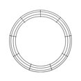thumbnail image 2 of Lerman Decor's 18 inch wire wreath, 2 of 4