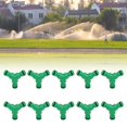 thumbnail image 4 of Hose Connector, Plastic Material Y Connector, 10PCS 3 Way Coupling For Green Space Home Gardening, 4 of 8