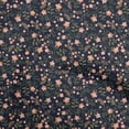 thumbnail image 1 of oneOone Velvet Rose Brown Fabric Florals Craft Projects Decor Fabric Printed By The Yard 58 Inch Wide, 1 of 4