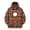 Coffee, variant on Christmas Children's Pet Pocket Hoodie Sweater for Boys Tops Leisure Holiday Party Home Outdoor Loose Hooded Top