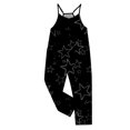 thumbnail image 5 of Girls Romper Star Print Summer Rompers for Girls Sleeveless Rompers with Pockets Outfits for Girls 11-12 Y, 5 of 5