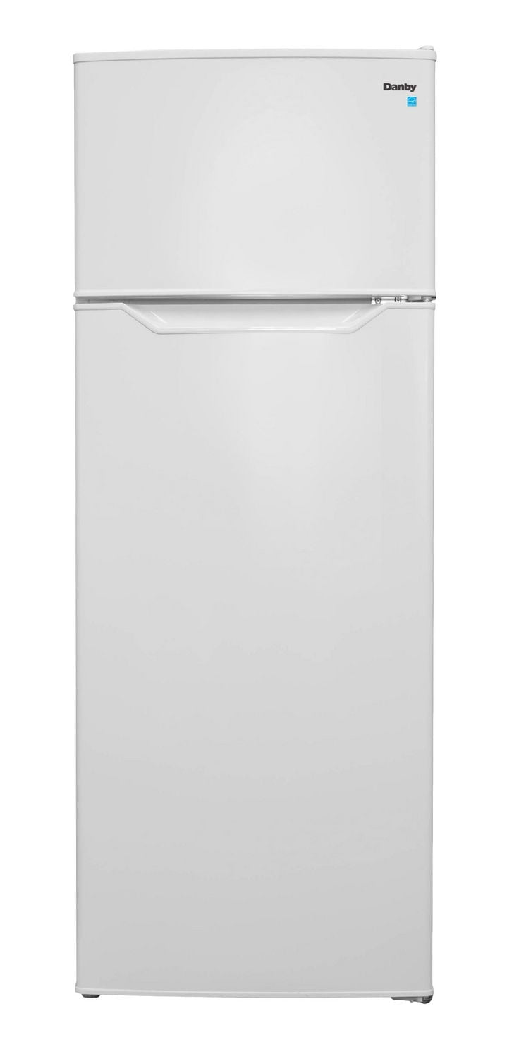 Danby DPF074B2WDB-6 7.4 cu ft. Apartment Size Fridge Top Mount in White