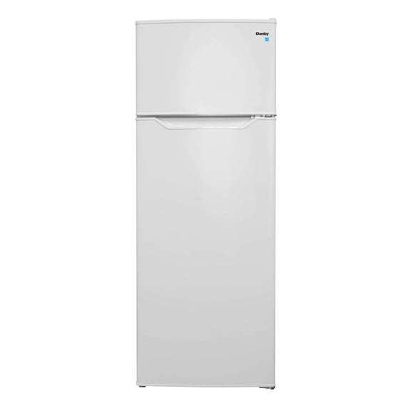 Danby DPF074B2WDB-6 Réfrigérateur d'appartement de 7,4 pi3 à montage supérieur en Blanc