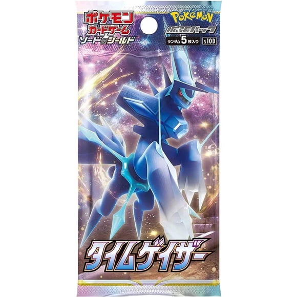 (1 Pack) Pokemon Card Game Japanese Time Gazer S10D Booster Pack (5 Cards)