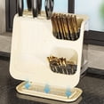 thumbnail image 4 of Kyursd Summer Home/Kitchen Organizers and Storage Special Offer！Multifunctional Chopsticks Tube Knife Organizer Box High Grade Kitchen Countertops Spoons Cutlery Draining Shelves Tool Racks, 4 of 6