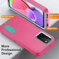thumbnail image 3 of for Samsung Galaxy A03s Case, Samsung Galaxy A03s Phone Case with Built in Kickstand, Shockproof/Dustproof/Drop Proof Heavy Duty Military-Grade Rugged Protective Cover for Samsung Galaxy A03s, 3 of 8