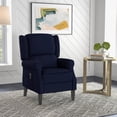thumbnail image 2 of HOMCOM Fauteuil Inclinable de Massage Fauteuil Inclinable à Poussée avec Repose-Pieds, 2 of 10