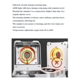 thumbnail image 4 of Moisture Analyzer Balance Meter 0.001g Readability Touch Screen Laboratory Balance 120gx0.001grams, 4 of 6