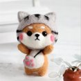 thumbnail image 2 of EQWLJWE Plush Toys Cute Litter Dog Pattern Handmade DIY Poke Wool Felts Material Production Package, 2 of 3
