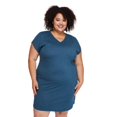 thumbnail image 1 of George Women's Plus V-Neckline Nightshirt, 1 of 6