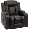 thumbnail image 1 of HOMCOM Fauteuil Inclinable de Salon avec Massage par Vibration à 8 Points, 1 of 10