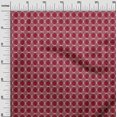 thumbnail image 2 of oneOone Viscose Jersey Fabric Check Kasuri Print Fabric By The Yard 60 Inch Wide, 2 of 5