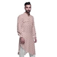 thumbnail image 3 of Atasi Rayon Ethnic Long Kurta For Boys Printed Party Wear Kurta For Men, 3 of 6