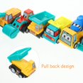 thumbnail image 4 of 6pcs Small Pull Back Cars Mini Pull-back Cars Toy Vehicle Plastic Toys Car Kid Gift, 4 of 6