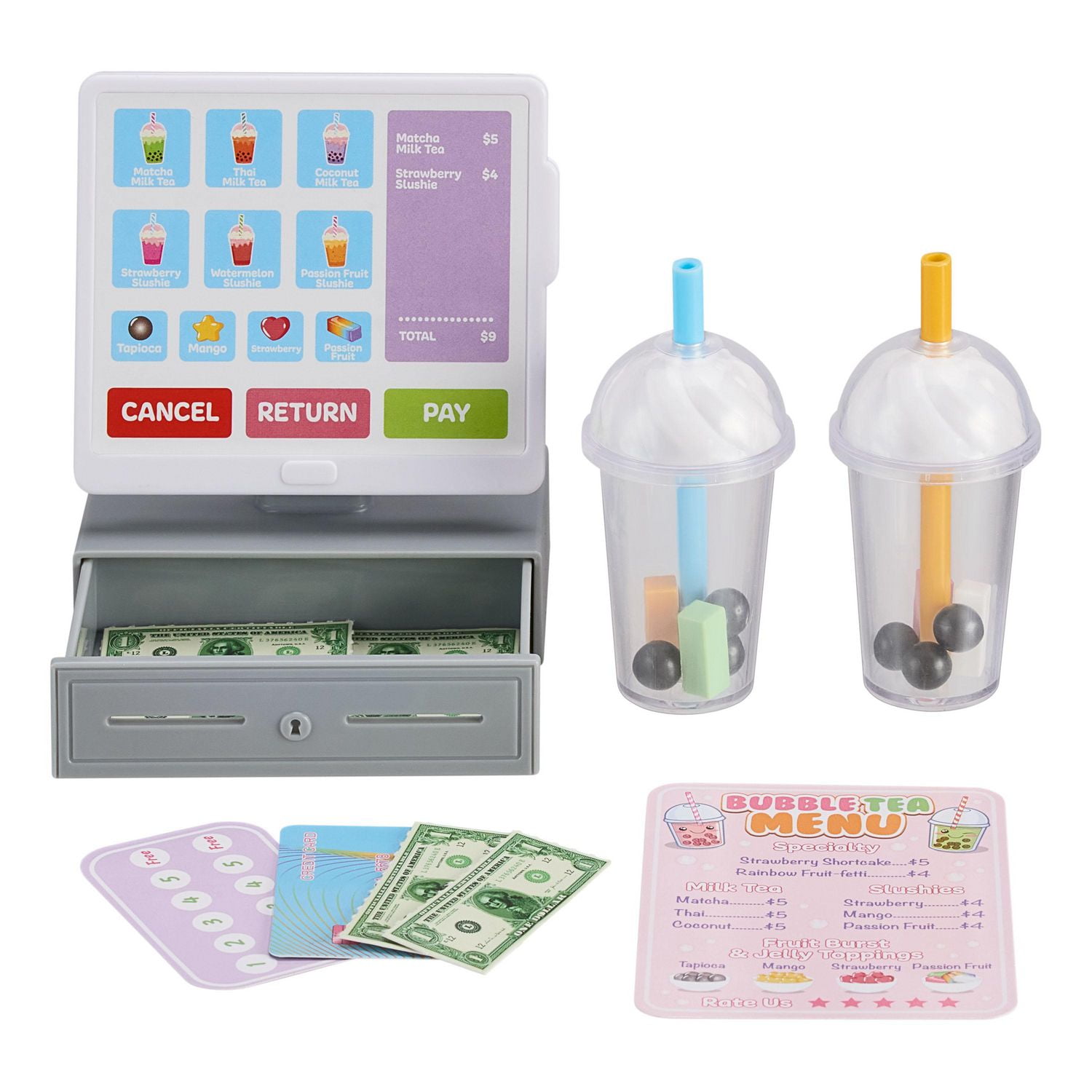 My Life As 39-Piece Bubble Tea Play Set for 18” Dolls