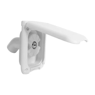 Lockable RV Water Inlet Cover Camper Water Inlet With Magnetic Cover RV Fresh Water Fill Hatch Inlet Filter ,Effortless Installation