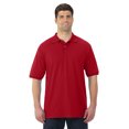 thumbnail image 1 of Jerzees Mens SpotShield Short Sleeve Jersey Sport Shirt, M, True Red, 1 of 2