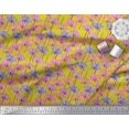 thumbnail image 2 of Soimoi Green Heavy Canvas Fabric Diamond Geometric Printed Fabric 1 Yard 58 Inch Wide, 2 of 3